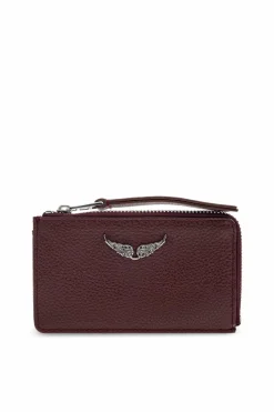 Zadig & Voltaire BORDO Skórzane etui na karty