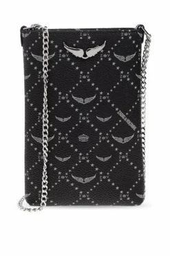 Zadig & Voltaire CZARNY Etui na telefon