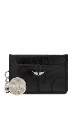 Zadig & Voltaire CZARNY Etui na karty `Sunny`