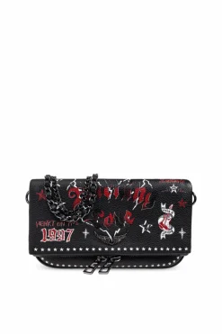 Zadig & Voltaire CZARNY Kopertówka `Rock Nano`