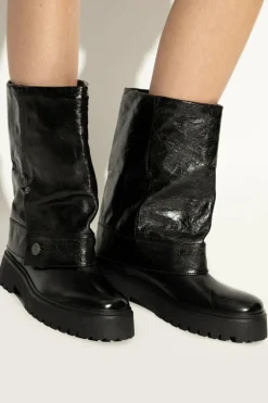 Zadig & Voltaire CZARNY Skórzane buty