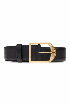 Zadig & Voltaire CZARNY Skórzany pasek `Rise`