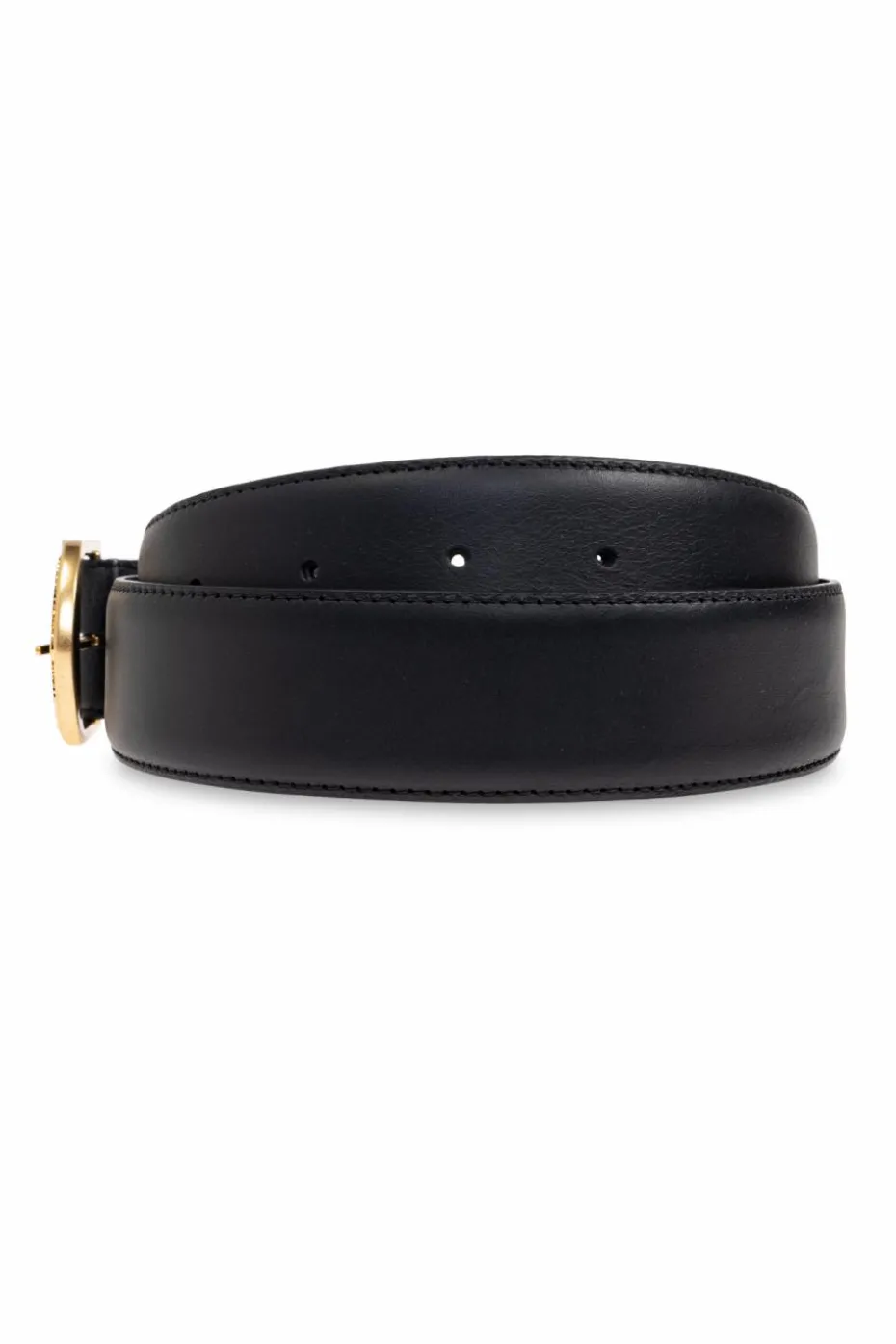 Zadig & Voltaire CZARNY Skórzany pasek `Rise`