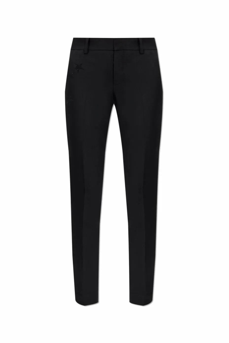 Zadig & Voltaire CZARNY Spodnie `Prune`