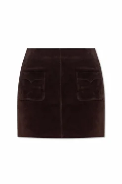 Zadig & Voltaire CZARNY Spódnica `Jaime`