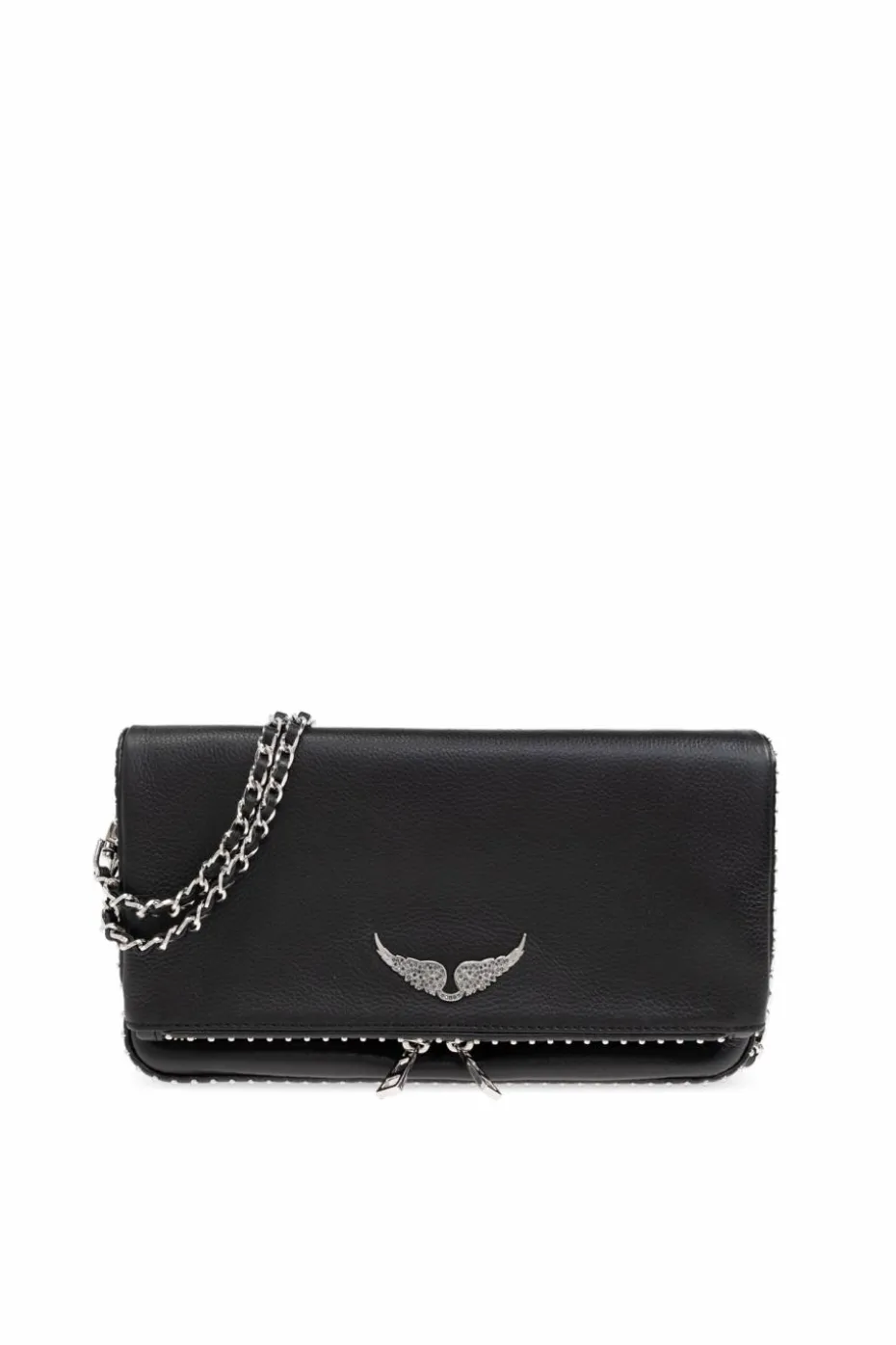 Zadig & Voltaire CZARNY Torba na ramię ‘Rock’