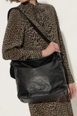 Zadig & Voltaire CZARNY Torba na ramię `Jane`