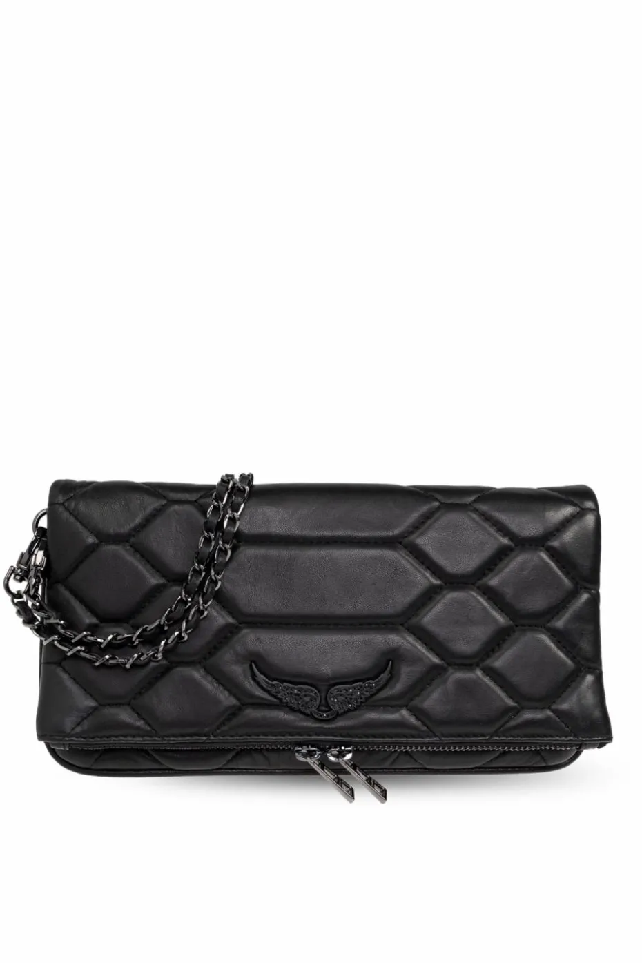 Zadig & Voltaire CZARNY Torba na ramię `Rock`