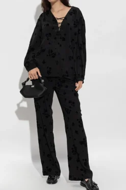 Zadig & Voltaire CZARNY Top `Tamela`
