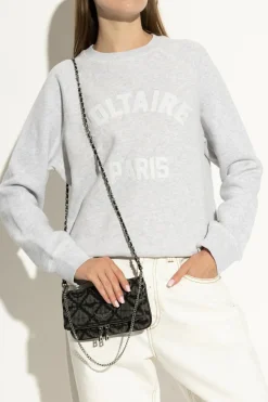 Zadig & Voltaire CZARNY Torba na ramię `Rock Nano`