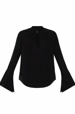 Zadig & Voltaire CZARNY Top `Taika`