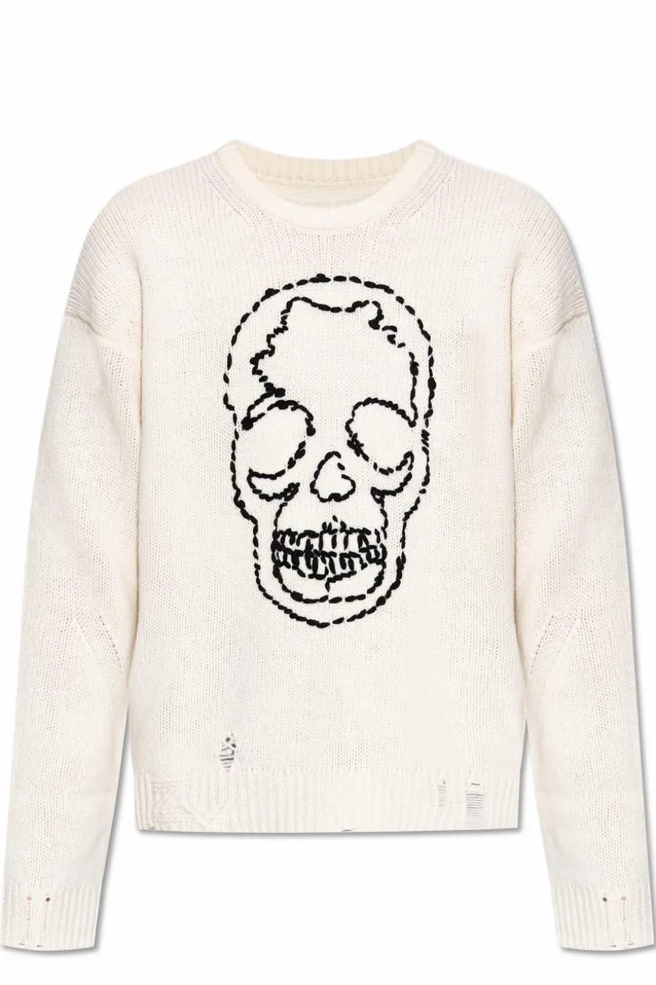 Zadig & Voltaire kremowy Sweter `Marko`