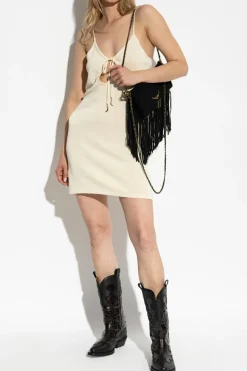 Zadig & Voltaire kremowy Sukienka `Savana`