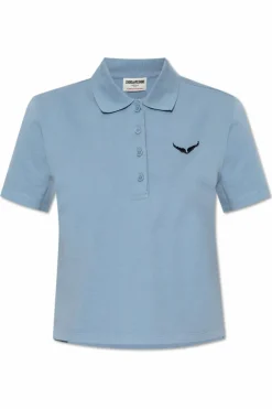 Zadig & Voltaire NIEBIESKI Polo `Mirta`
