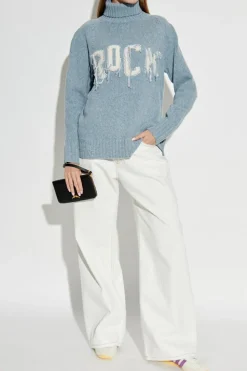 Zadig & Voltaire NIEBIESKI Sweter `Mora`