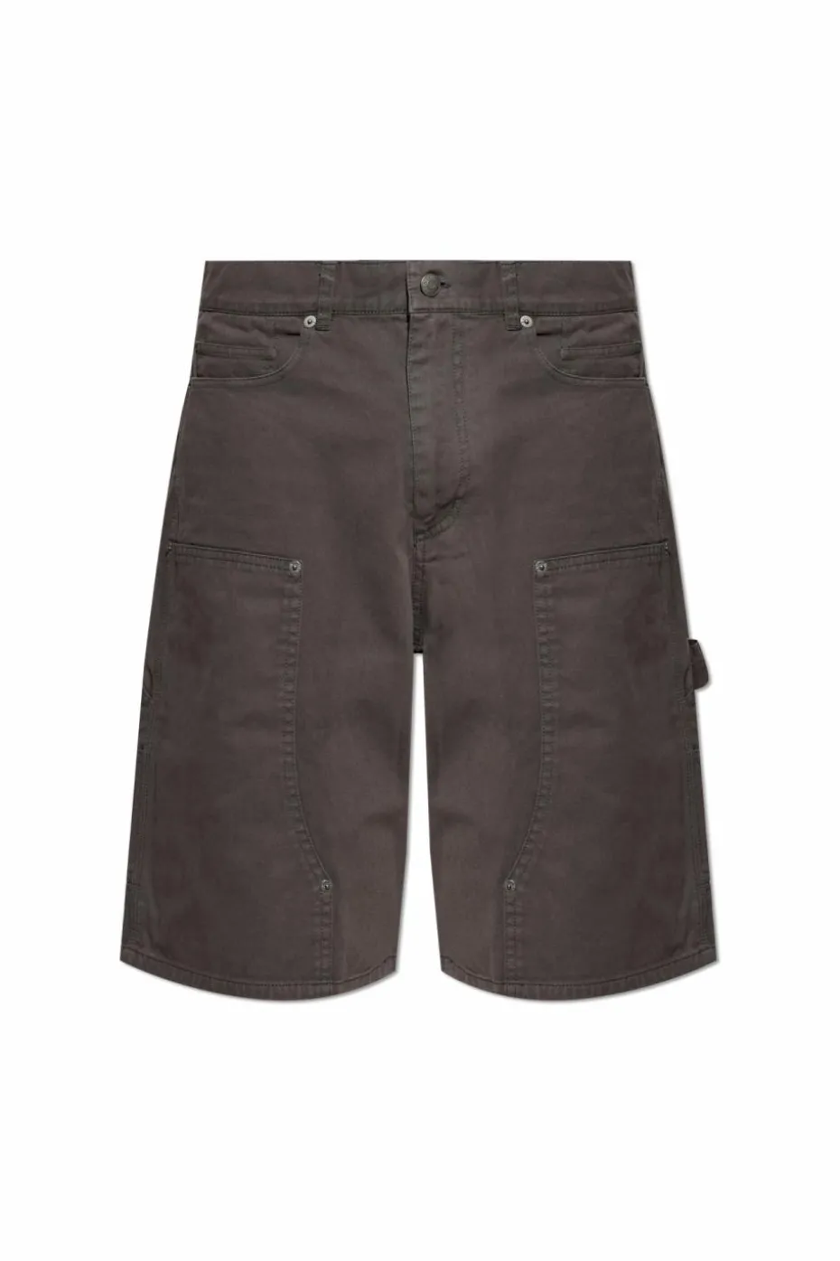 Zadig & Voltaire SZARY Bawełniane szorty