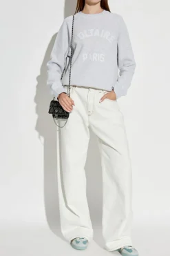 Zadig & Voltaire SZARY Bluza `Upper`