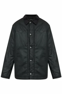 Zadig & Voltaire SZARY Ocieplana kurtka `Boye`