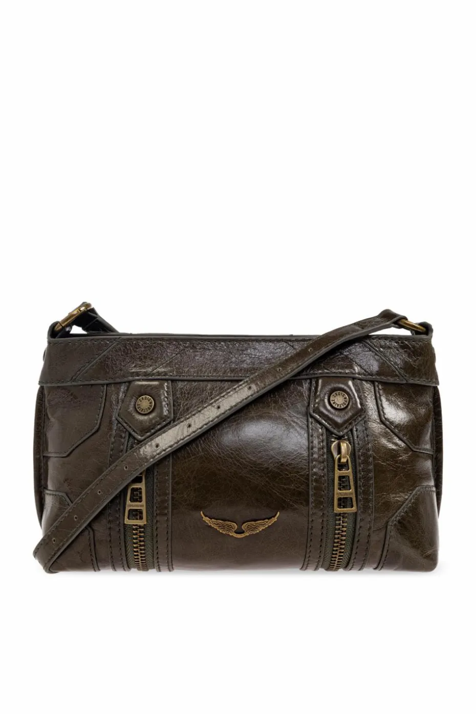Zadig & Voltaire ZIELONY Torba na ramię `Sunny Moody`